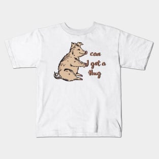 Furry piggy Kids T-Shirt